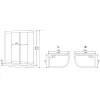 Timo Comfort T-8802L Clean Glass душевая кабина (120*85*220), шт, изображение 2