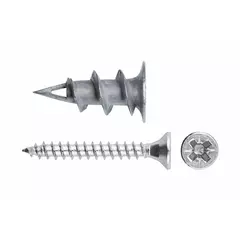 Дюбель DRIVA с шурупом Tecfi HE, металл 15x29 4 шт 147476