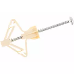 Анкер для листового материала с шурупом ЕВРОПАРТНЕР нейлон PLA диам.10мм 20шт. 1 0083 8, изображение 2