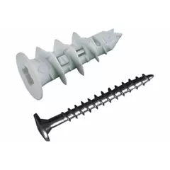 Дюбель с шурупом ЦКИ DRIVA нейлон, усиленный, PBAM уп. 100 шт. 64206