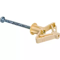 Анкер для тонколистовых материалов ЕВРОПАРТНЕР PLA 10х60 с шурупом, 60 шт. 86911, изображение 2