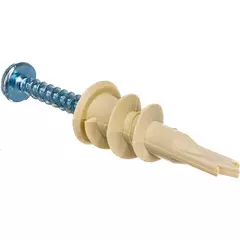 Анкер для гипсокартона ЕВРОПАРТНЕР PBA 14х39 с шурупом,100 шт. 86912, изображение 2