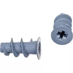 Пластиковый дюбель для ГКЛ Tech-Krep TT-22 со сверловой насадкой 200шт УТ-00009006