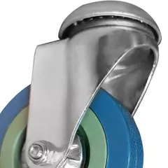 Аппаратная колесная опора с протектором на шинке SChg 93 PVC, изображение 2