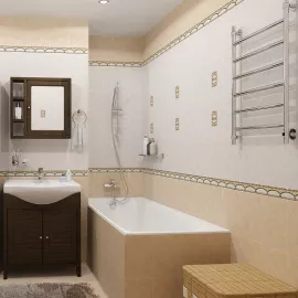 Плитка керамическая Нефрит-Керамика 06-03-23-033-0 Палермо песочная 300х200 мм