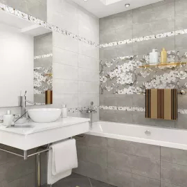 Бордюр керамический Уралкерамика БД60ПО007 Поль 600х60 мм, изображение 2