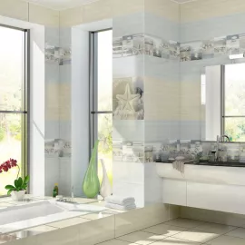 Пплитка керамическая Уралкерамика ПГ3РЛ606 Релакс-Дель Маре напольная 418х418 мм, изображение 2