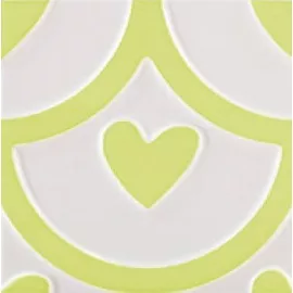 Декор Agatha Coeur Pistacho 25x25 Pamesa