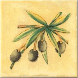 Декор Decor Olivo Amarillo 15x15 Mainzu