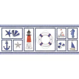 Декор Porto DWU06PRT003 15x40 Alma Ceramica (Уралкерамика)