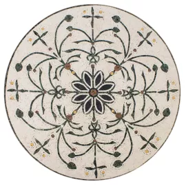 Розон мозаичный из мрамора Natural Art PH-18