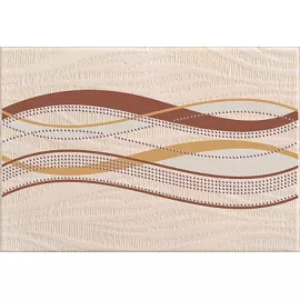 Декор Каприз Беж Волна 40.5x27.8 Azori