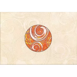 Декор Фьюжн Коралл Рондо 27.8x40.5 Azori