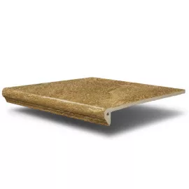 Ступень фронтальная клинкерная SDS Keramik Marburg Florentiner-Stufe DunkelBeige 320х310 мм