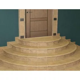 Ступень клинкерная Gresmanc Tambora Esquina Florentina Asper угловая 330х330 мм, изображение 2