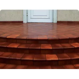 Ступень клинкерная Gres De Aragon Albany Teka фронтальная 330х330 мм, изображение 4