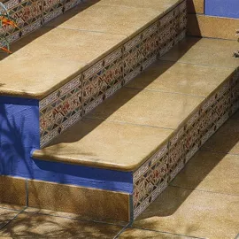 Ступень клинкерная Exagres Vega Peldano Florentino antd Vison фронтальная 330х330 мм, изображение 2