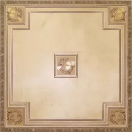 Декор Invictus Roseton Fosil Beige 50x50 Keros Ceramica