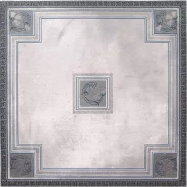 Декор Invictus Roseton Fosil Gris 50x50 Keros Ceramica