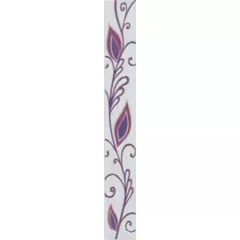 Жасмин БД53ЖС703 / BWU53JAS703 на сером синий Бордюр 50х6,7