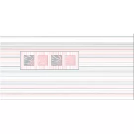 Асти бьянка Декор "Геометрия" 20,1х40,5