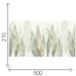 Фотообои OnPrint "JUSTLEAF" классический флизелин 2х2,7, изображение 3