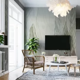 Фотообои OnPrint "JUSTLEAF" классический флизелин 5х2,7