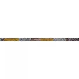 Foresta brown glass border 600х20 мм - 36 шт