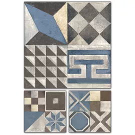 Patchwork Colours mix Декор (микс из 3х плиток) 45х45