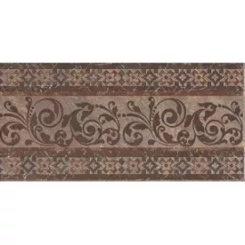 Бордюр напольный Бромли 196x402 коричневый STG\A258\SG1502