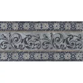 Бордюр напольный Бромли 196x402 серый темный STG\C258\SG1504