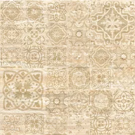 Керамогранит Граните Стоун Травертин Декор беж 600x600 лаппатированный CF036 LLR PRO