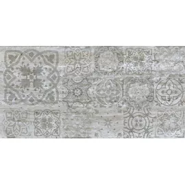 Керамогранит Граните Стоун Травертин Декор сильвер 600x1200 полированный CF061 PGR