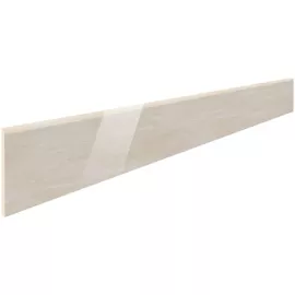 Плинтус Elite (Элит) Перл Уайт Люкс 72x590 белый