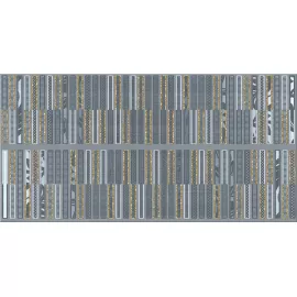 Декор настенный Aura Atlantic Geometria Decor 315x630 темно-синий, изображение 2