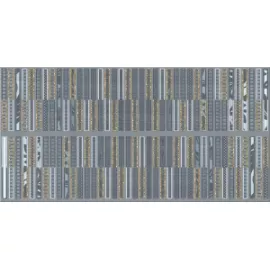 Декор настенный Aura Atlantic Geometria Decor 315x630 темно-синий