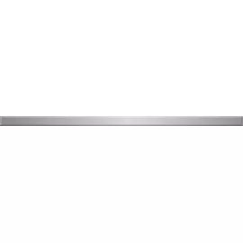 Бордюр металлический 22x630 нержавеющая сталь матовый, изображение 2