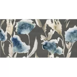 Декор настенный Aura Grafite Floris Decor 315x630 серый, изображение 2