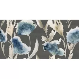 Декор настенный Aura Grafite Floris Decor 315x630 серый