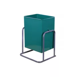 Уличная урна для мусора Универсал УУ0260з 26л, зеленая УТ-00110871
