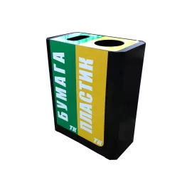 Урна для РСО ТК-ИНВЕСТ 2 секции УРСО-2, изображение 2