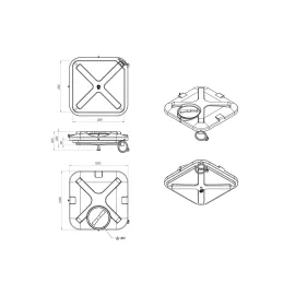 Бак для душа с подогревом Rostok 110л 201.1100.899.1, изображение 2