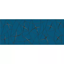 Декор настенный Vela Indigo Stella 201x505 синий, изображение 2
