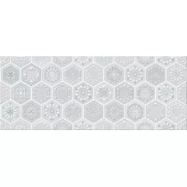 Декор настенный Riviera Favo Decor 201x505 серый