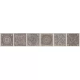 Бордюр настенный Grazia Mocca Nefertiti 62x405 коричневый