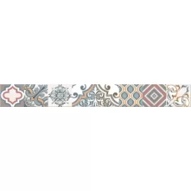 Бордюр настенный Eclipse Grey Selena 62x505 бежевый