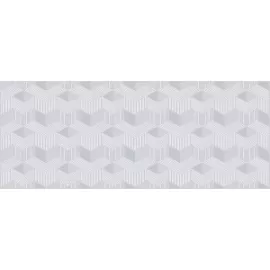 Декор настенный Lounge Mist Geometria 201x505 серый