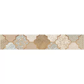 Бордюр настенный Erato Crema Moresca 90x505 многоцветный, изображение 2