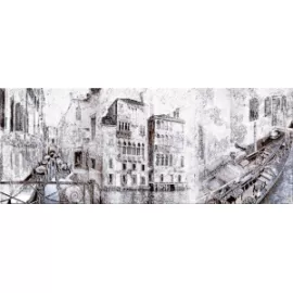 Декор настенный Sfumato Grey Vistas 2 201x505 серый