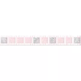 Бордюр настенный Асти Бьянка Геометрия 50x405 многоцветный, изображение 2